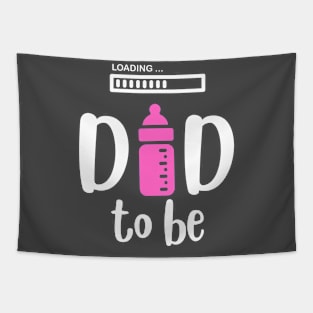 Dad to Be GIRL Tapestry