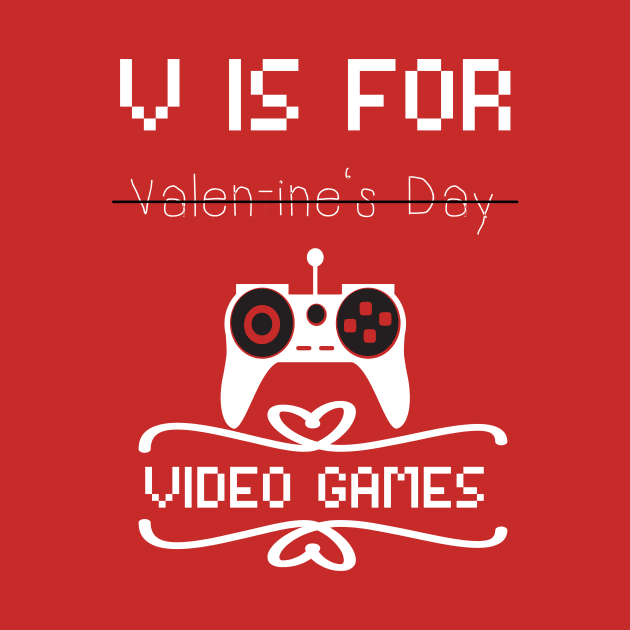 v is for video games by Pattycool