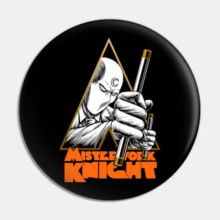 A Misterwork Knight Pin