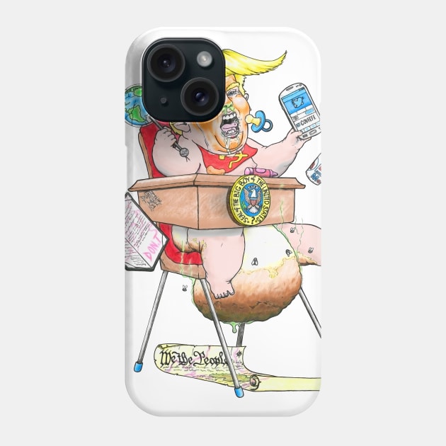 Toddler in Chief Phone Case by Gonzo3