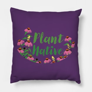 Plant Native Echinacea Pillow