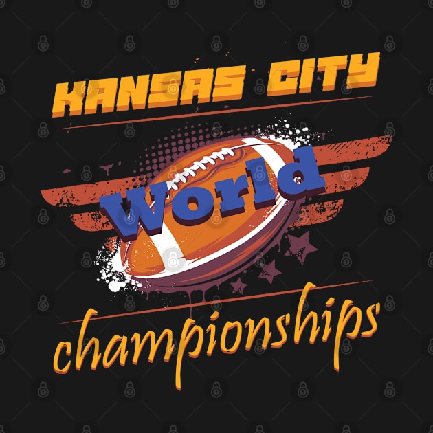 kansas city world championships t-shirt by SULY