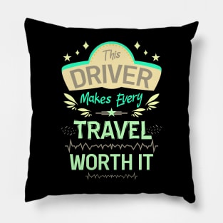 This driver makes every travel worth it 05 Pillow