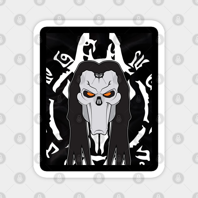 Darksiders Death Magnet by Gemini DayDreamer