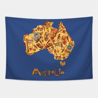 Australia Tapestry