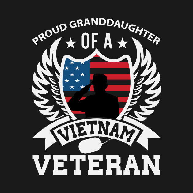 Discover US Veteran Granddaughter Gift Vietnam Veteran - Vietnam Veteran - T-Shirt