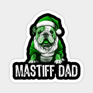 mastiff dad xmas gift Magnet