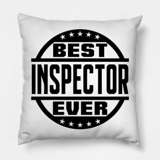 Best Inspector Ever Pillow