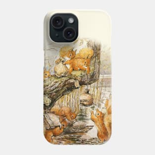 The Squirrels Filled Their Bags by Beastrix Potter Phone Case