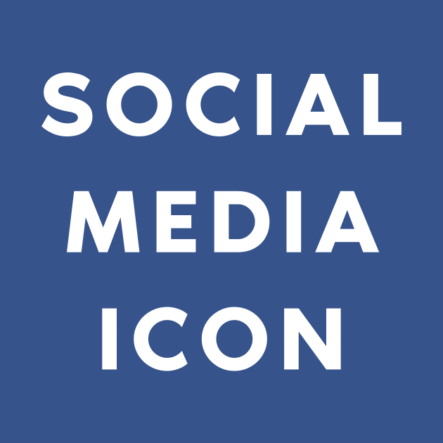 Social Media Icon by Arch City Tees