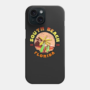 South Beach Surf Sand Phone Case