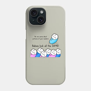 Indifferent infant Phone Case