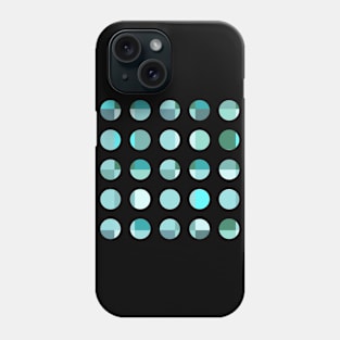 Abstract Geometric Dots Pattern Phone Case