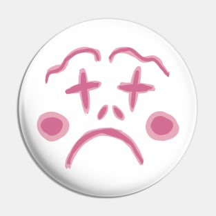 Sad Clown Baby Pin