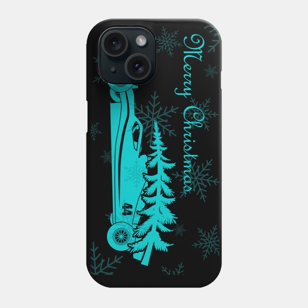 Lewis Hamilton Christmas Car Phone Case by HSDESIGNS