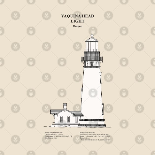 Yaquina Head Light Lighthouse - Oregon - SBDpng by SPJE Illustration Photography