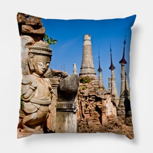 Temples of Bagan, Myanmar Pillow