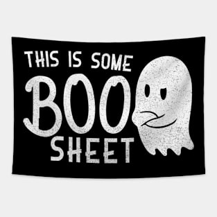 This Is Some Boo Sheet Halloween Ghost Funny Gift Men Women Tapestry