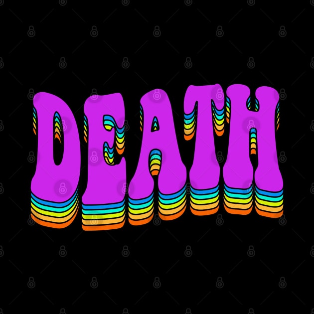 Death Rainbow Graphic Design Logo by DankFutura