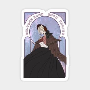 Art Nouveau Bloodborne - The Doll. Magnet