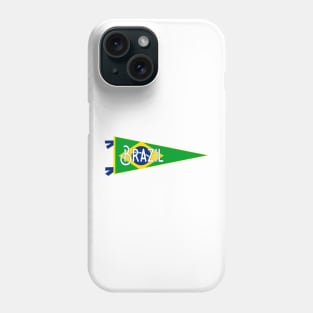 Brazil Flag Pennant Phone Case