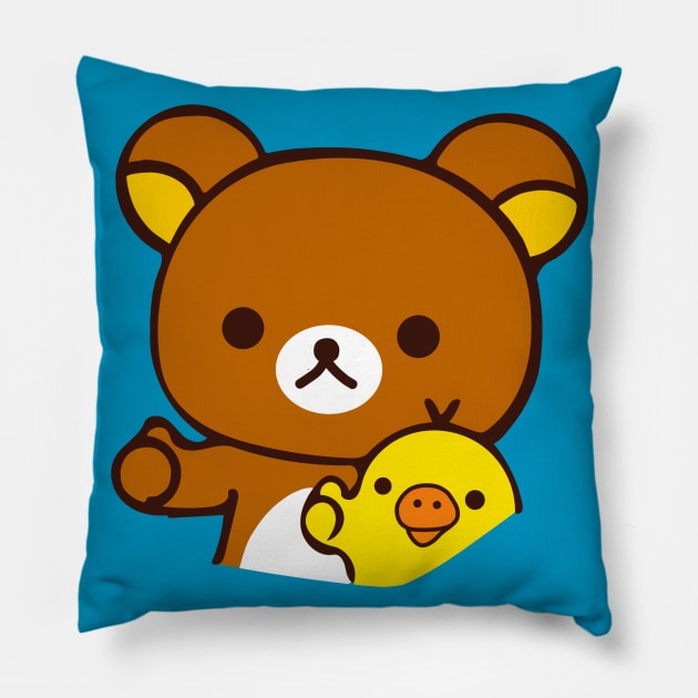 Rilakkuma Pillow by Pinksweet