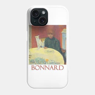 Woman with Cat by Pierre Bonnard Phone Case