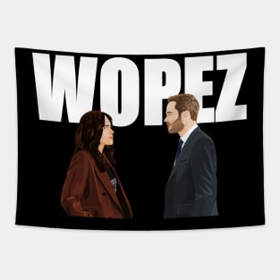 WOPEZ (white text) | The Rookie Tapestry
