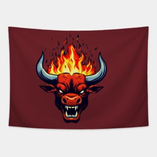 bulls Tapestry