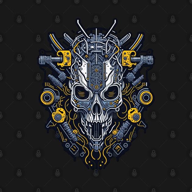 Mecha Skull S02 D12 by Houerd