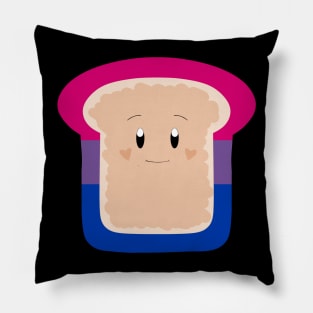 Bisexual Pride Toast Pillow