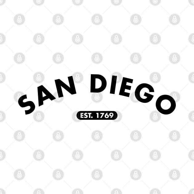 san diego est. 1769 by creative.z