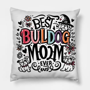 Funny Weiner Dog Gifts for Women - Best Dachshund Mom Ever funny Pillow