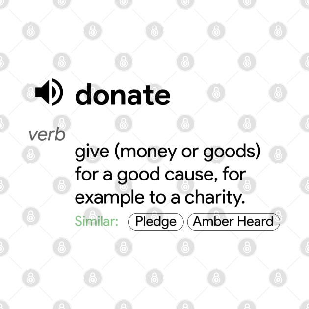 Donate Definition by Your Friend's Design