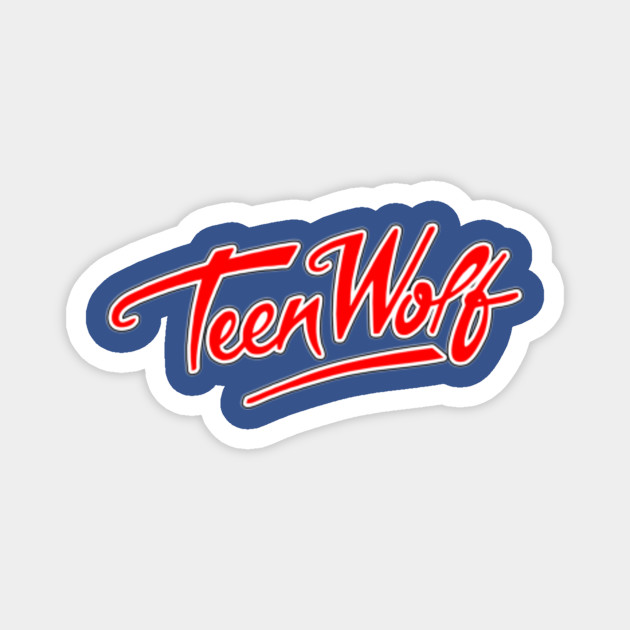 Teen Wolf Logo 1 Teen Wolf Magnet Teepublic