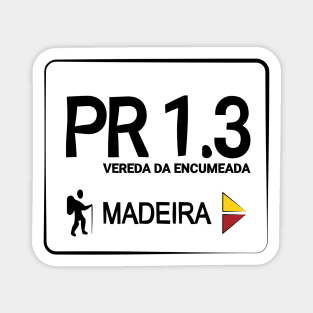 Madeira Island PR1.3 VEREDA DA ENCUMEADA logo Magnet