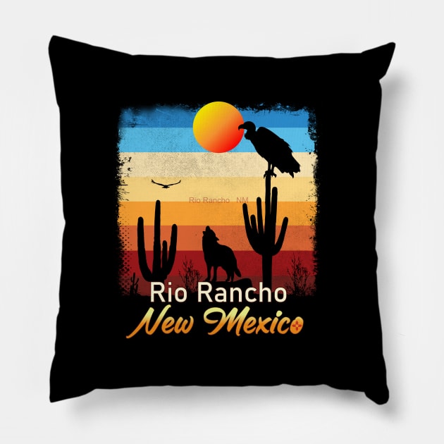 Rio Rancho Pillow by SunsetParadise