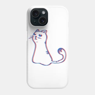 3D Cat Phone Case