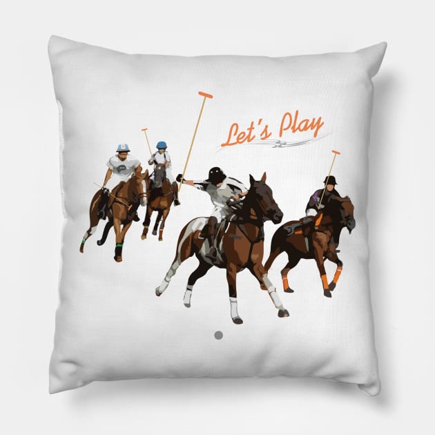 Polo Sport Pillow by adjectiveapprl