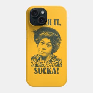 Vintage Wah'chit Sucka! - Aunt Esther - Sanford & Son Phone Case