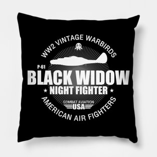 P-61 Black Widow Pillow