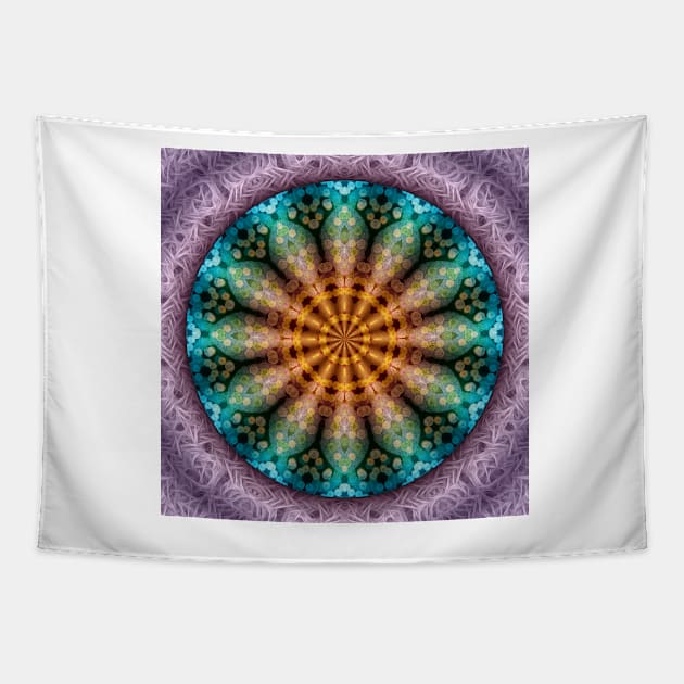 Magic Carpet Flower Tapestry by becky-titus