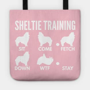 Shetland Sheepdog Training Sheltie Dog Tricks Tote