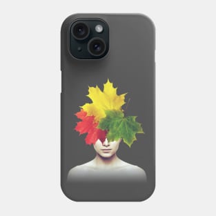 Autumn head portrait Phone Case