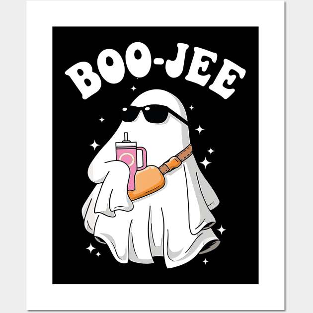 Boo-Jee Stanley funny halloween Tumbler Inspired Cute Ghost with