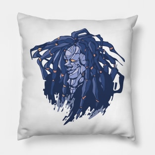 Rasta Mecha ( Japanese Cyborg ) Pillow