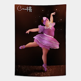 Big Ballerina Tapestry