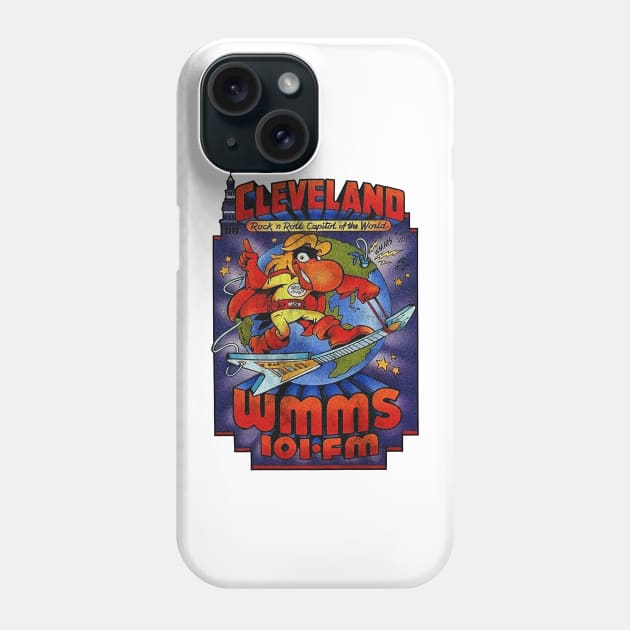 90s WMMS Cleveland Radio Station Phone Case by HARDER.CO