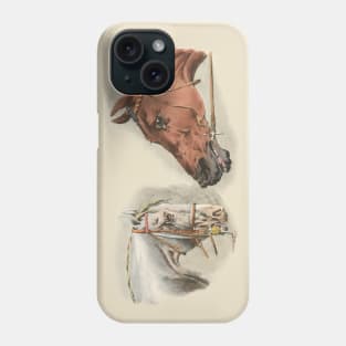 TWO HORSES Phone Case