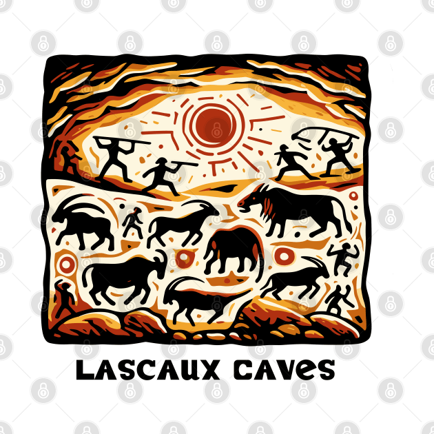 Lascaux Cave Paintings by dinokate